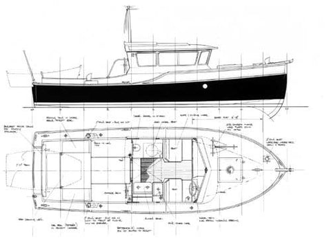 24 ft Motor Cruiser, Design #143