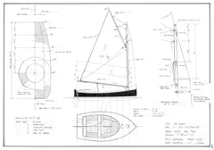 19ft Catboat Design #275
