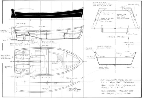 16FT Shoal Draft Launch Design #273