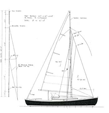 27 ft Cruising Canoe, Design #102