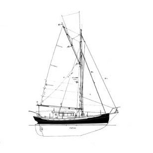 42 ft Motor Sailer, Design #129