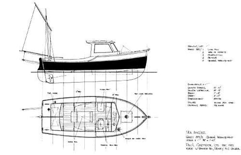 Gartside Boats  20 ft Sea Angler, Design #89