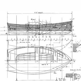 9 and 10 ft Clinker Yacht Tender, Designs #104 and #105