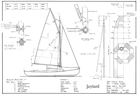 27FT Cruising Canoe, Design #263