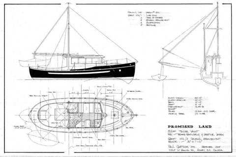 32 ft Motor Cruiser "Promised Land", Design #152