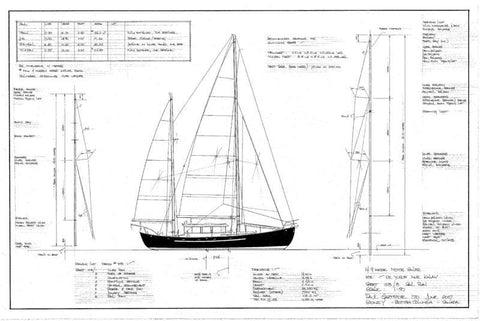 14.9 m Motor Sailer, Design #158