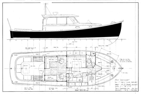 38ft Lobsterboat, Design #159
