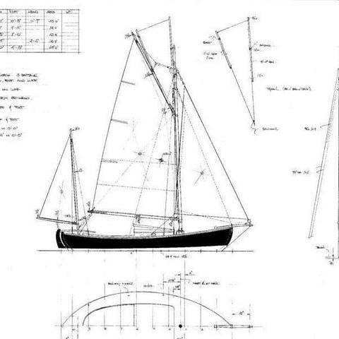 21 ft Koster Boat 'Sjogin'  Design #176