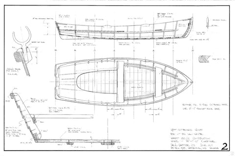 14ft Outboard Skiff, Design #180
