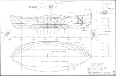 8ft Child's Rowboat, Design #211