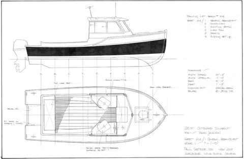20ft Outboard Runabout, Design #214