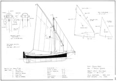 16ft Gozzo boat.  Design #238