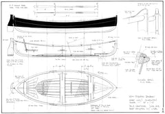 14ft Plywood Rowboat, Design #233